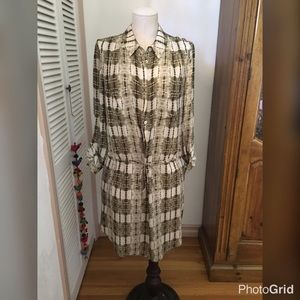 Haute hippie shirt dress