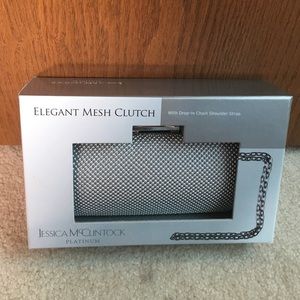 Elegant Mesh Clutch