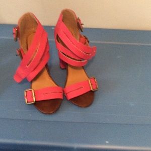 Buckle high heels by Michael Antonio