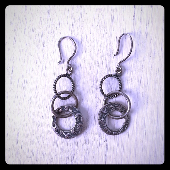 Rare Silpada sterling silver earrings