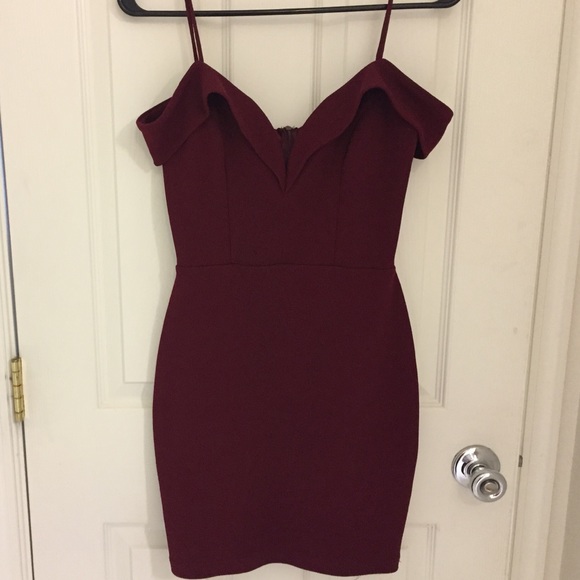 Lulu's Off the Shoulder Date Night dress