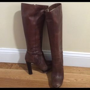 Micheal Korea chocolate brown boots