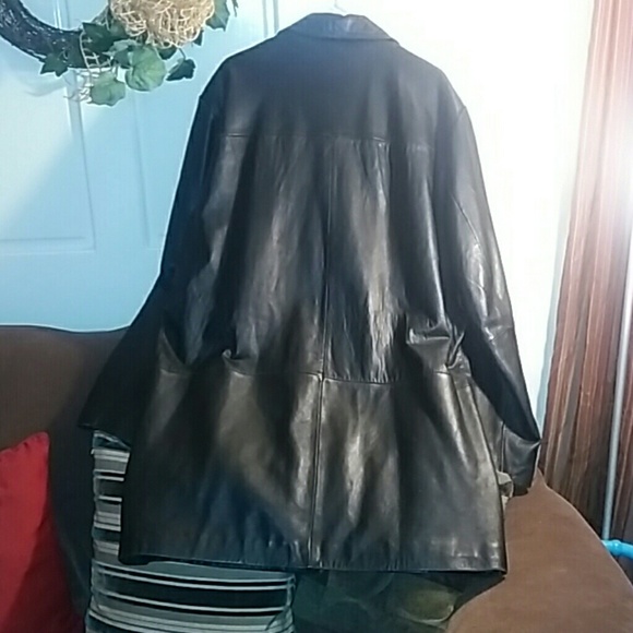 Luxuriously Soft Wilsons Leather Pelle Studio Coat - Picture 2 of 4