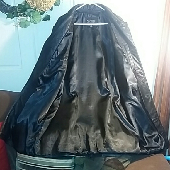 Luxuriously Soft Wilsons Leather Pelle Studio Coat - Picture 3 of 4