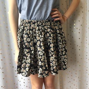 Brandy Melville Floral Skirt OS kids