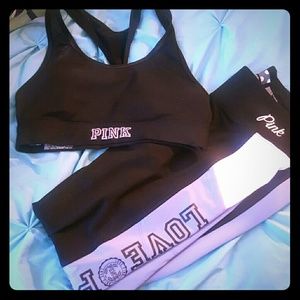 PINK Sport Bra and Legging