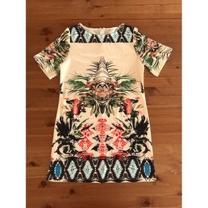 SOLD! NEW Floral Print Shift Dress