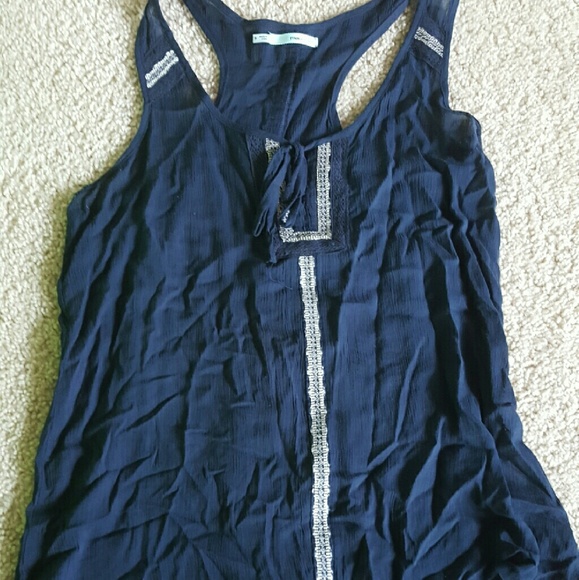 Navy blue tank