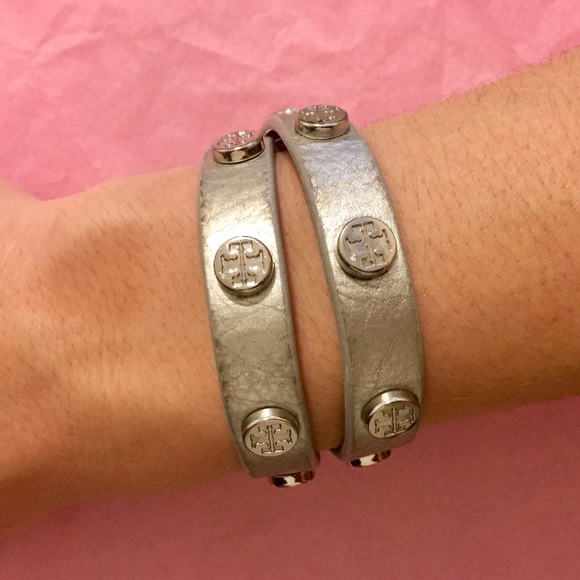 ▫️Tory Burch Double Wrap Leather Bracelet▫️