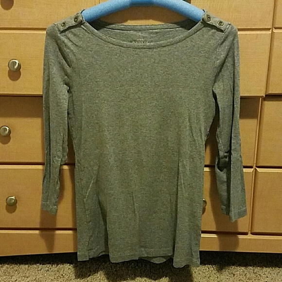 J Crew Perfect Fit Boatneck Tee