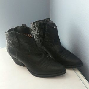 Black booties