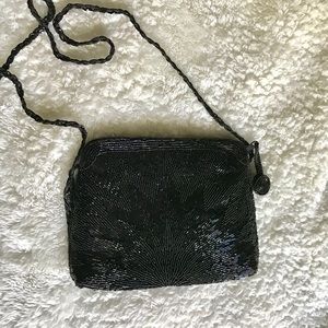 Vintage beaded clutch