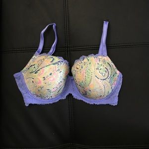 NWT VS Dream Angels Lined Demi Bra 34DD