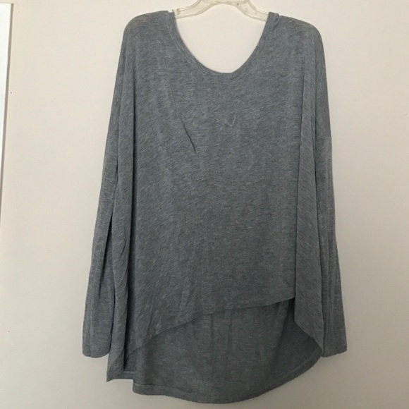 Brandy Melville Light Grey Basic Sweater - image 2
