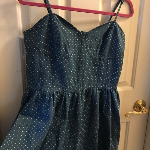 Polka Dot Midi Dress