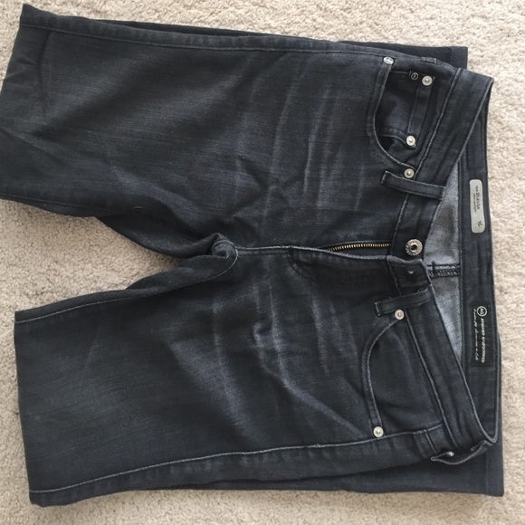 AG Stevie Ankle jeans.