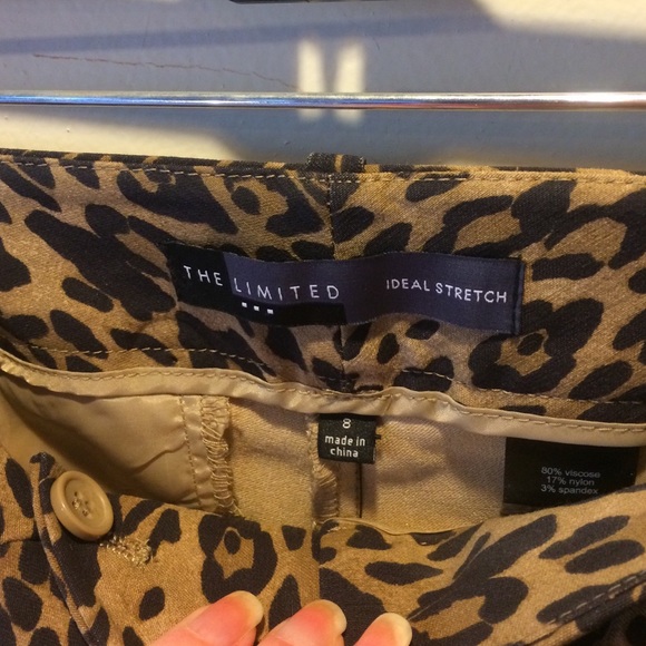 NWT The Limited cheetah print pants - Picture 2 of 4