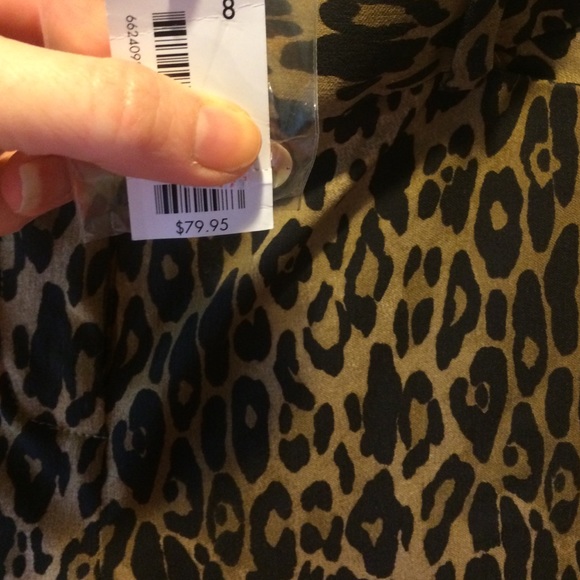 NWT The Limited cheetah print pants - Picture 3 of 4