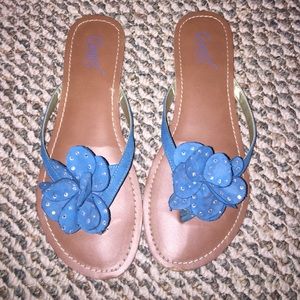 Carlos Santana Floral Flip flops