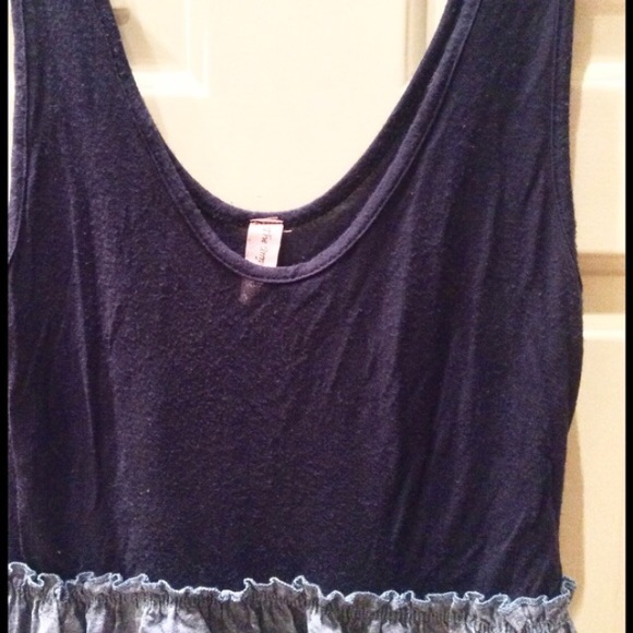 💥WKND SALE💥 Impeccable Pig Navy/Blue Dress - Picture 3 of 4