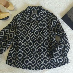 L.A.M.B Collection Geometric Coat