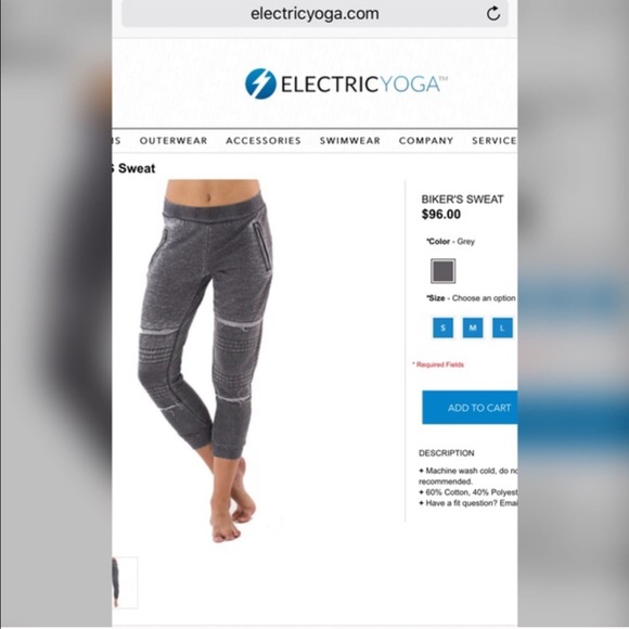 { SALE } Biker Joggers || Electric Yoga - Picture 4 of 4