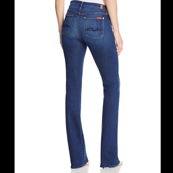 NWT 7 For All Mankind Kimmie bootcut b(air) size25 - Picture 1 of 3
