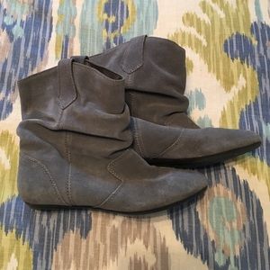 Gray Booties