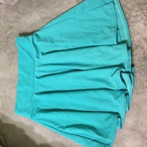 Teal Skater Skirt