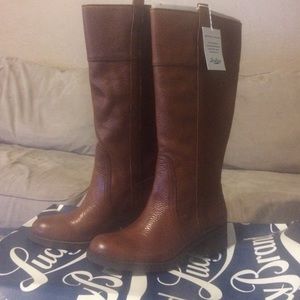 Lucky Brand Women's size 8M Wide Calf Riding Boots