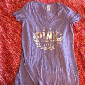 Never worn VS pink T shirt