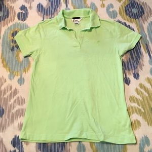 Lime green Lilly polo