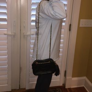 Tory Burch black cross body purse