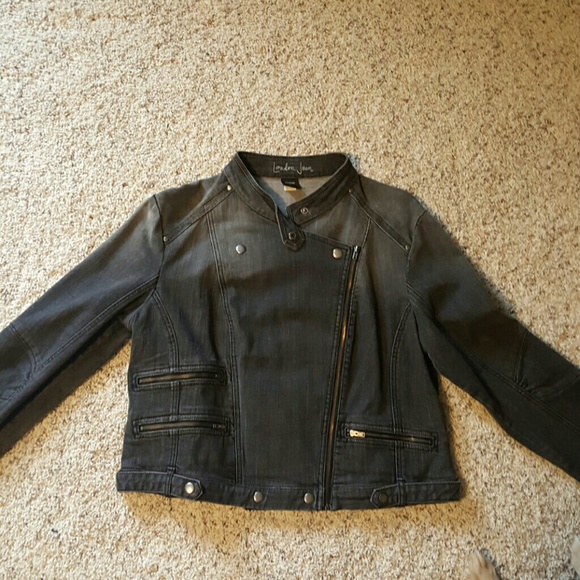 Black jean jacket NWOT