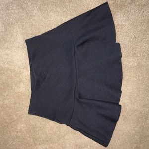 Bethany Mota black skater skirt.