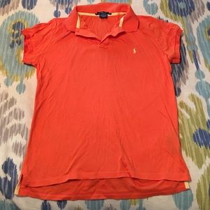 Orange Ralph Lauren Polo