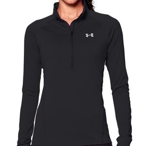 Under Armour black pullover with pink accent