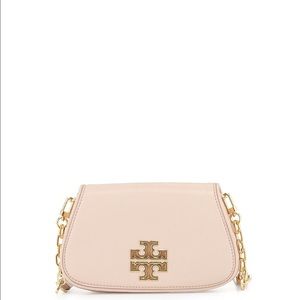 Tory Burch Britten Mini Crossbody in Blush