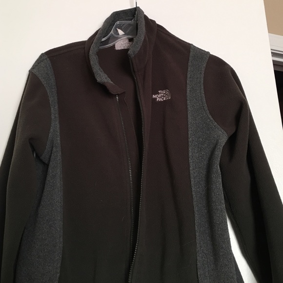 North Face Hunter Green and Gray Size XL Boy's