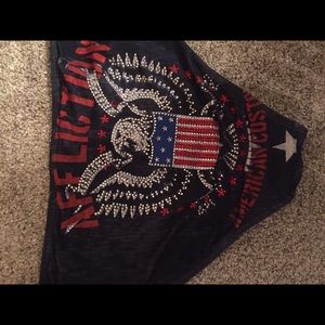 NEW Affliction Rhinestone Bikini Bottom