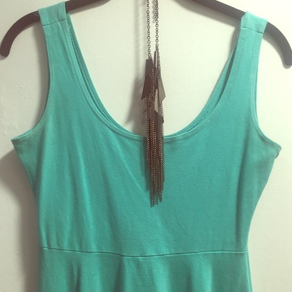 Urban Outfitters Sparkle and Fade mint dress ✨