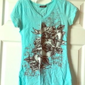 Turquoise Tshirt