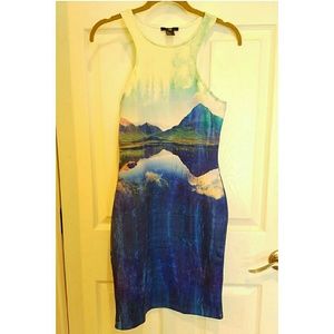 Mountain Range H&M Dress Size S