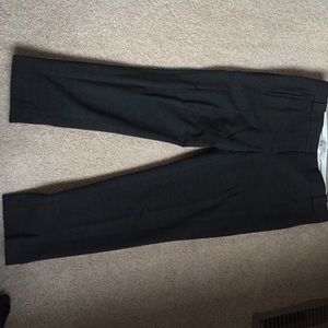 gray ankle skinny pants by LOFT