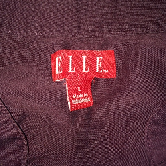 🔹Plum Ruffled Blouse🔹 - Picture 3 of 4