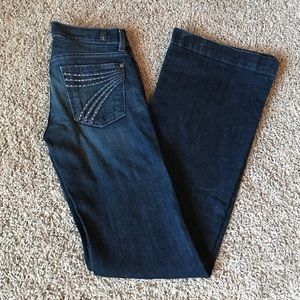 7FAM Dojo Jeans w/Swarovski Rhinestones