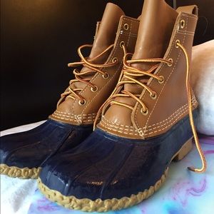 LL Bean Duck Boots LIKE NEW