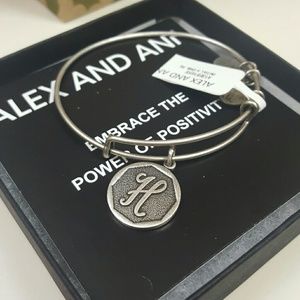 "H" Alex and Ani braclet.