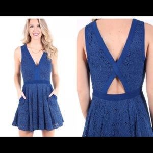 Free people lace shell romper size M