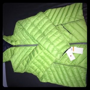 Nautica plus sz reversible packable puffer coat